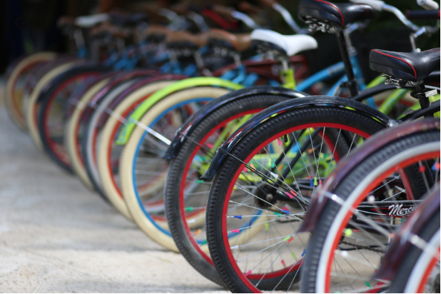 image of bikes